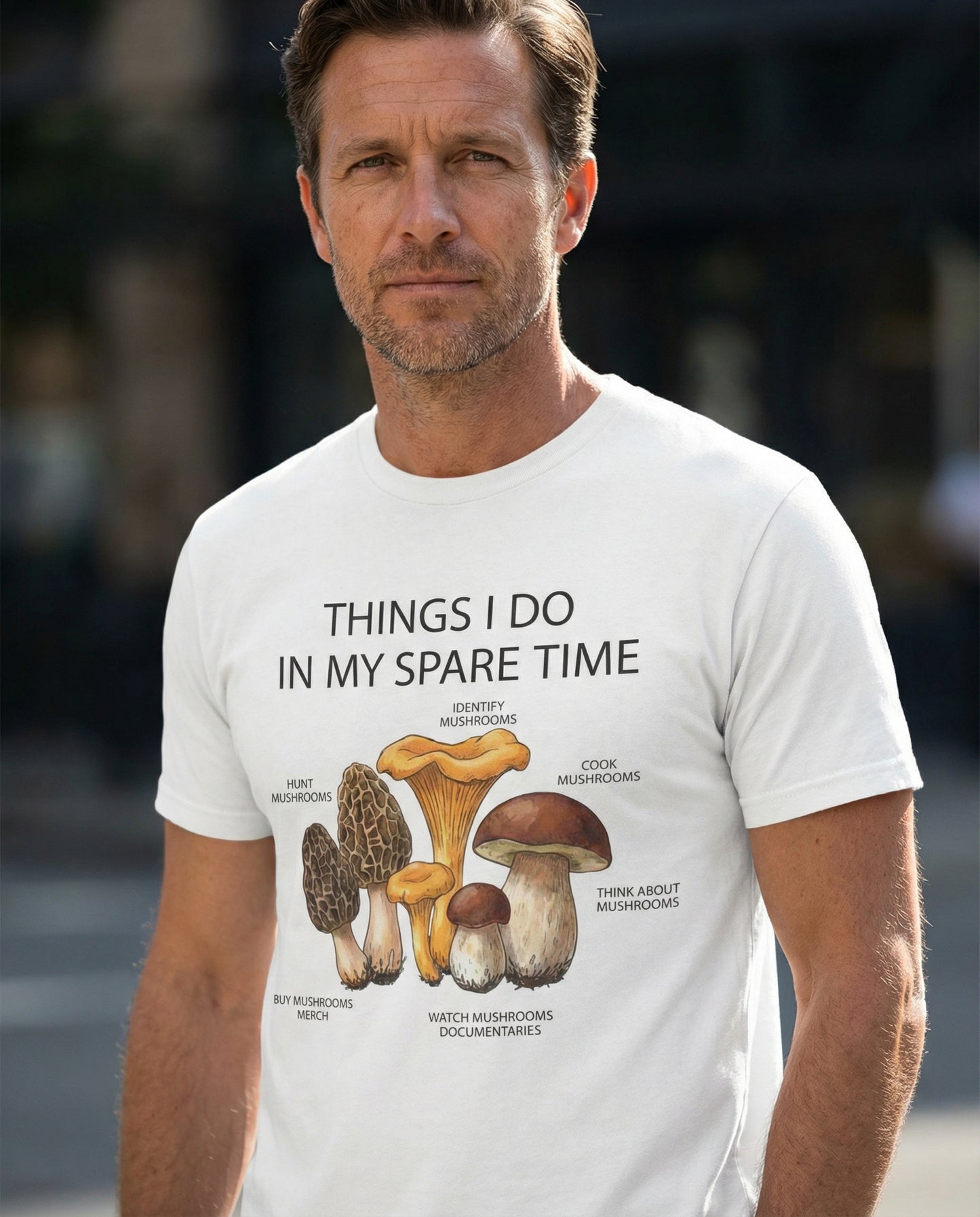 Mushrooms Things I Do in my Spare Time shirt, Gardener T-shirt, Mushroom T-shirt